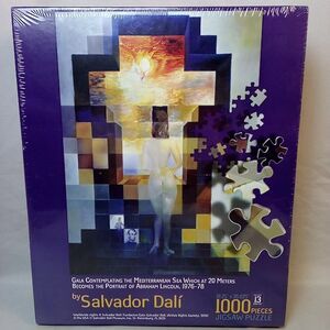 Salvador Dali Museum Mediterranean Sea To Lincoln 1976 1000 Piece Puzzle Sealed